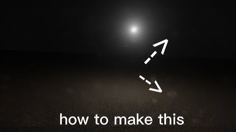 how to make lens dirt in blender (easy tutorial)