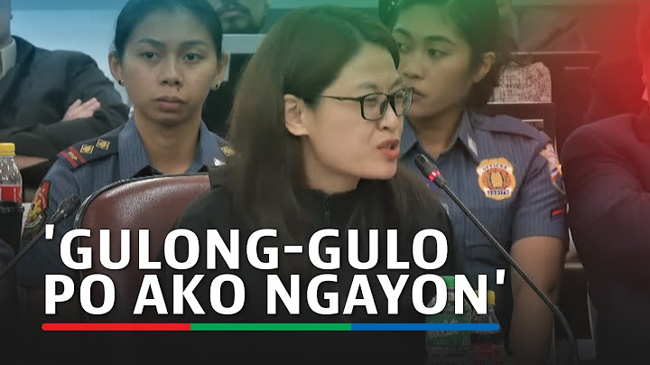 Alice Guo given 2 minutes to say anything after new contempt order