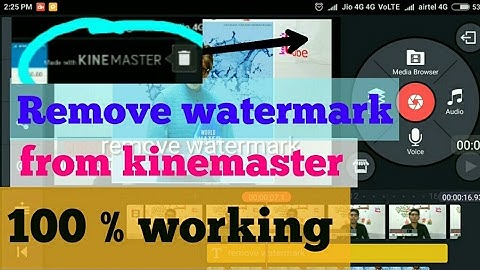 How to remove watermark from kinemaster without root | how to use kinemaster without watermark