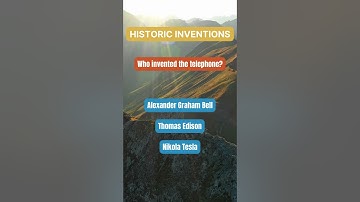 Who Invented the Telephone? ☎️ Fascinating History Trivia