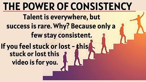 The Power of Consistency | Why Consistency Matters | Improve your English | Graded Reader |Listening