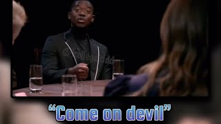 Damson Idris calls upon the DEVIL for help ..
