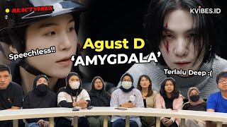 DIAM SEJENAK LIHAT KISAH DI MV AMYGDALA!! Reaction to Agust D 'AMYGDALA' Official MV | REACTVIBES