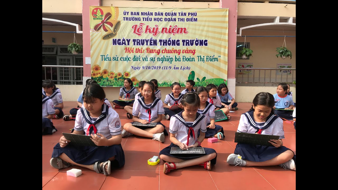 Lễ truyền thống trường Tiểu học Đoàn Thị Điểm - Quận Tân Phú