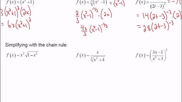 Mr Joyce - AP Calculus - Chain Rule Part I