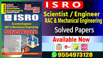 ISRO SCIENTIST | RAC & MECHANICAL ENGINEERING SOLVED PAPERS | YCT BOOKS
