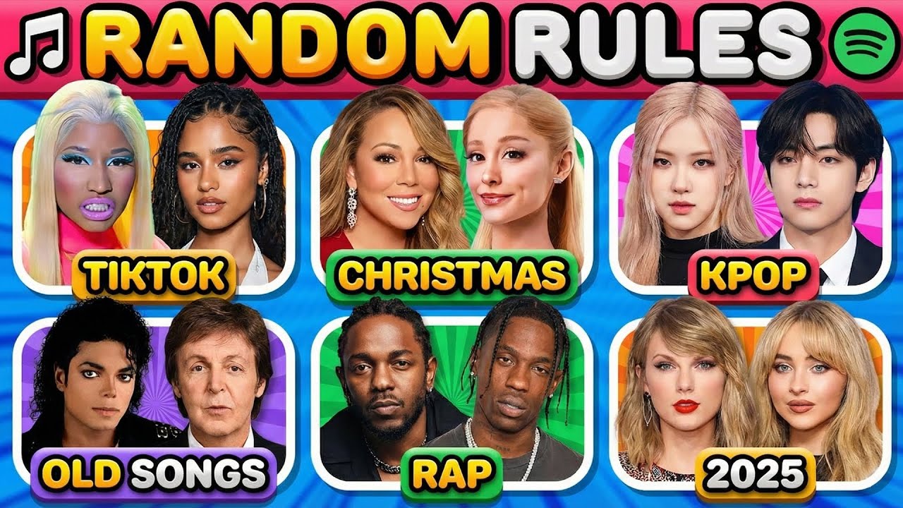 Сохраните одну песню: СЛУЧАЙНЫЕ правила 🔥 Вирусные треки из TikTok против 2025 года против K-pop ...