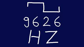 9626 hz square
