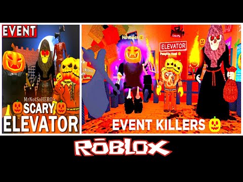 Halloween The Scary Elevator By Mrnotsohero Roblox Youtube - halloween the nightmare elevator by headlesss head roblox youtube