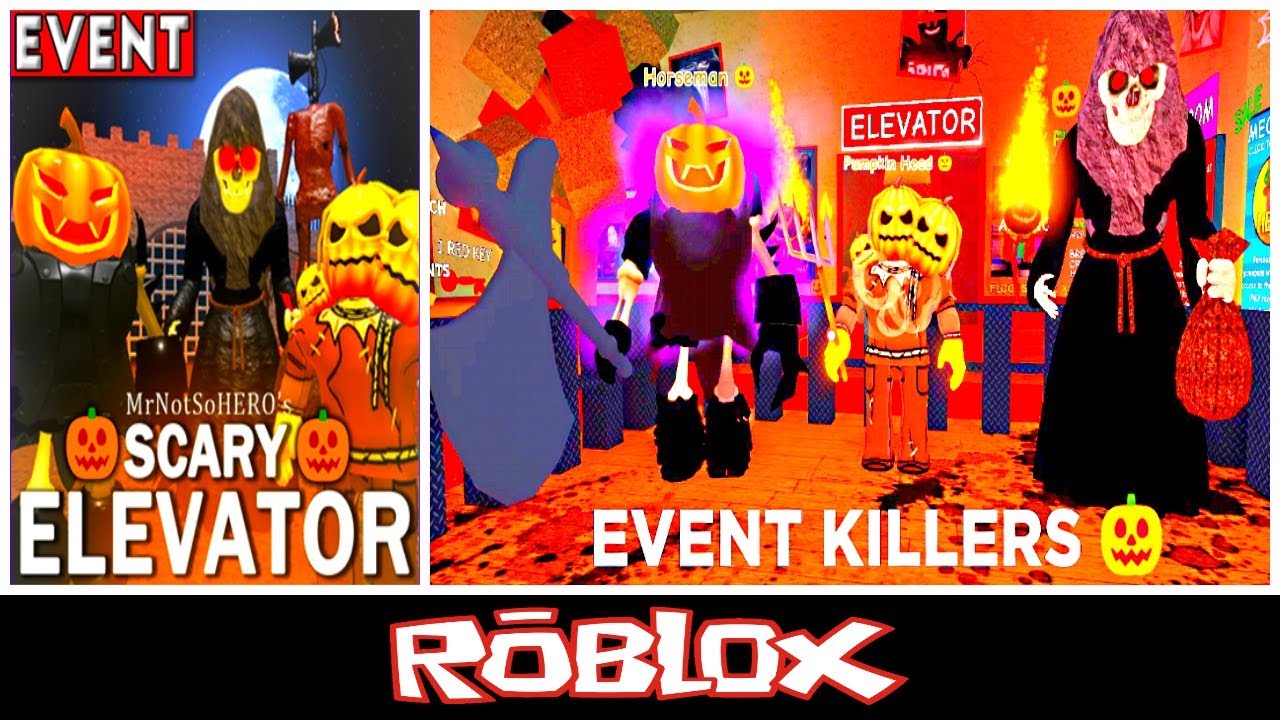 Halloween The Scary Elevator By Mrnotsohero Roblox Youtube - roblox scary elevator all killers