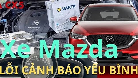 Lỗi chấm than trên mazda 6 va istop năm 2024