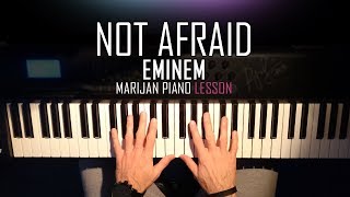 Video thumbnail of "How To Play: Eminem - Not Afraid | Piano Tutorial Lesson + Sheets"