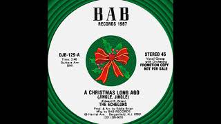 Video thumbnail of "A CHRISTMAS LONG AGO (Jingle, Jingle), The Echelons, (BAB #129) 1987"