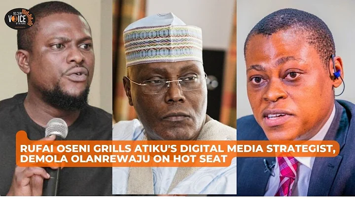 Rufai Oseni grills Atiku's Digital Media Strategist, Demola Olanrewaju on hot seat | VOP 90.3 FM