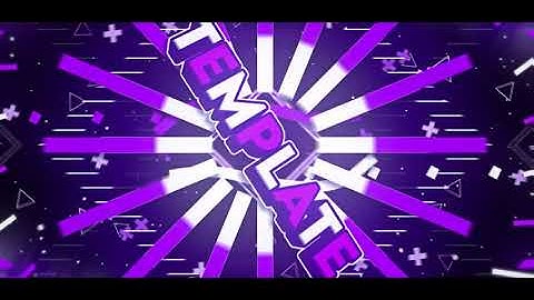 [AE]Purple 2D Intro Template|Dl unlocked