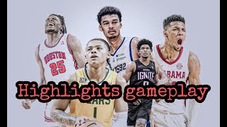 The highlights of the ten picks NBA draft 2023-24 | NBA Draft | Highlights ball