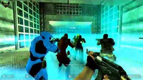 ZOMBIE ESCAPE MOD ON COUNTER-STRIKE: SOURCE, MAP: ZE_avalanche_b6, CSS