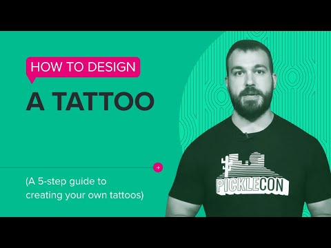 टैटू कैसे डिजाइन करें (अपने खुद के टैटू बनाने के लिए 5-चरणीय मार्गदर्शिका)