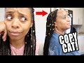 My Real Life | VLOG #87 - I Braided Mom's Hair Like Mine! (Can't Tell Her Nothing)