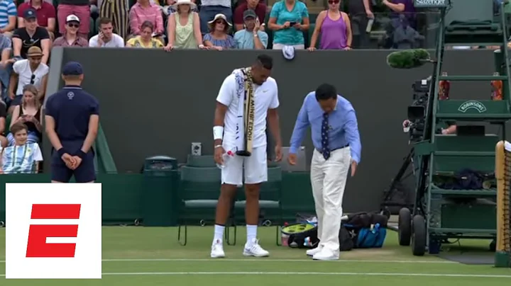 Nick Kyrgios gets lesson on foot faults from Wimbledon judge [Highlights, analysis, presser]  | ESPN - DayDayNews