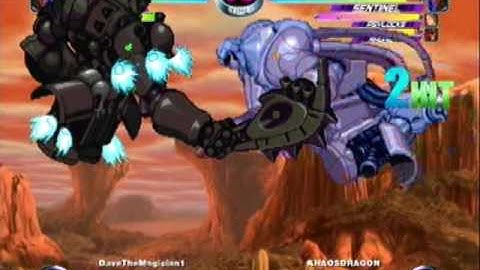 MvC2: KHAOSDRAGON Vs. DaveTheMagician