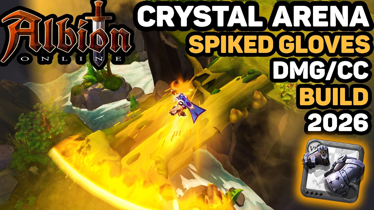 Spiked Gauntlets/Wargloves Damage/CC Build 2026 - Crystal Arena