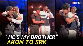 Akon Praises BROTHER Shah Rukh Khan In VIRAL Video | Anant Ambani-Radhika Merchant Pre-Wedding