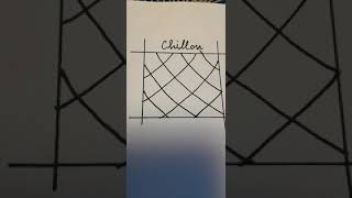 Chillon: Zentangle of the day.