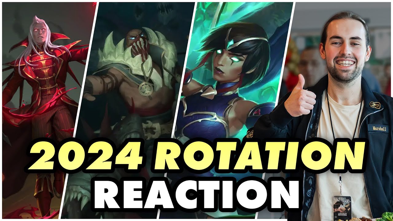 Marshall reacts to the LoR 2024 Rotation Legends of