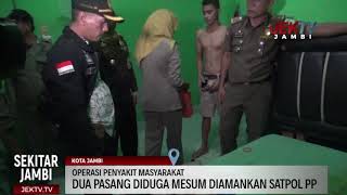 Dua Pasang Diduga Mesum Diamankan Satpol Pp