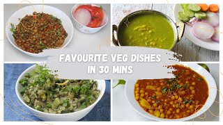Favourite Vegetarian Recipes in 30 Minutes | Quick & Easy Vegetarian Recipes for Lent