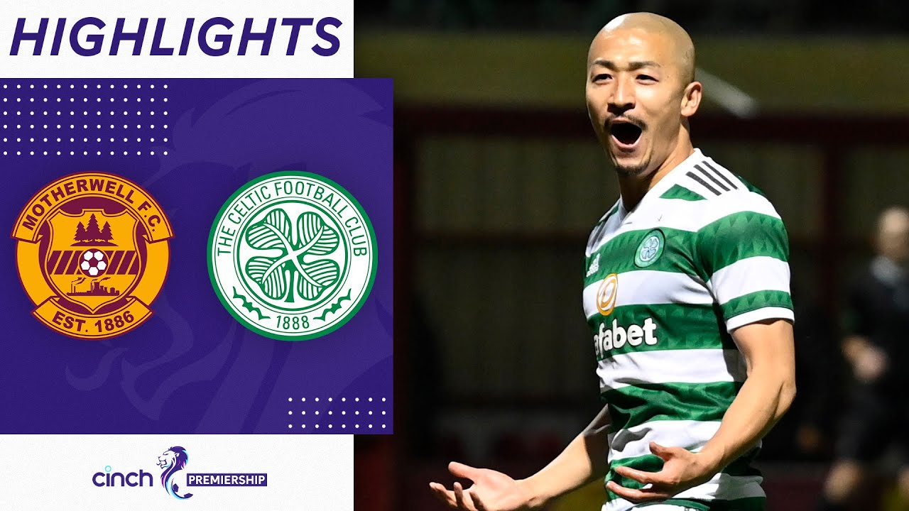 Motherwell 1-2 Celtic Furuhashi and Maeda goals keep Celtic at the top cinch Premiership