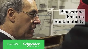 IoT EcoStruxure™ at Blackstone Ensures Sustainability