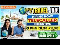Tour & Travel Company Telecaller Executive Job In Kolkata 2026 | Male & Female Apply Same Day Join