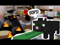 Trolling As Cats And Rats In Cook Burgers Roblox W/ Danogre *Funny*