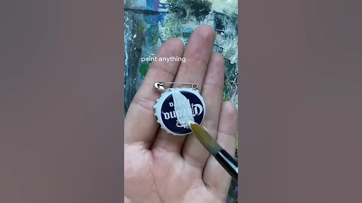 FREE pins from bottle caps!!