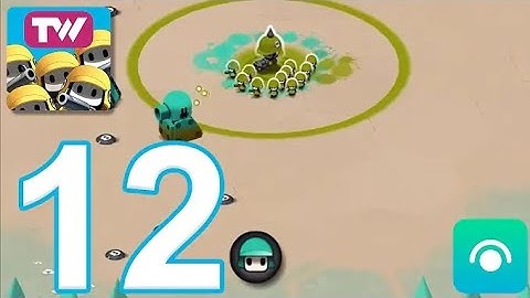 Tactile Wars - Gameplay Walkthrough Part 12 - Level 14-15 (iOS, Android)