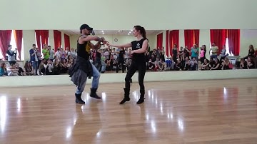 Renato Veronezi & Anastasia Yeroshenko. Zouk Demo. Kyiv 2018