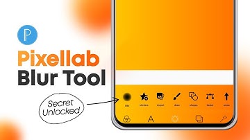Blur Tool In Pixellab, OMG!!! 😲 😱 🔥