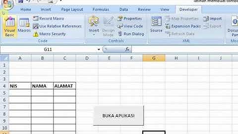 Simple Membuat fungsi tombol simpan, hapus, dan batal di VBA excel