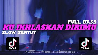 DJ KU IKHLASKAN DIRIMU (KANGEN BAND) || SLOW ANGKLUNG FULL BASS🎶REMIX TERBARU 2024 BY FERNANDO BASS