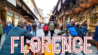 BEAUTIFUL Florence, Ponte Vecchio. Italy 🇮🇹 - 4K Walking Tour. PART.3 #italy