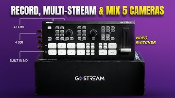 Record, Multi-Stream & Mix 5 Cameras? OSEE GoStream Duet Video Switcher Review