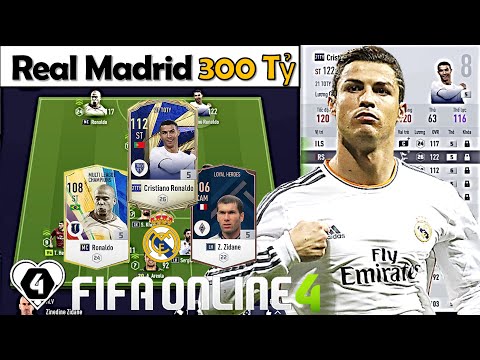 I Love Trải Nghiệm Đội Hình REAL MADRID 300 Tỷ Siêu Khủng Với Chim Đầu Đàn C. RONALDO 21TOTY +5