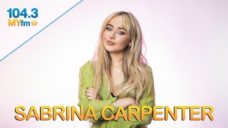 Sabrina Carpenter Catches Up with Raph on 104.3 MYfm