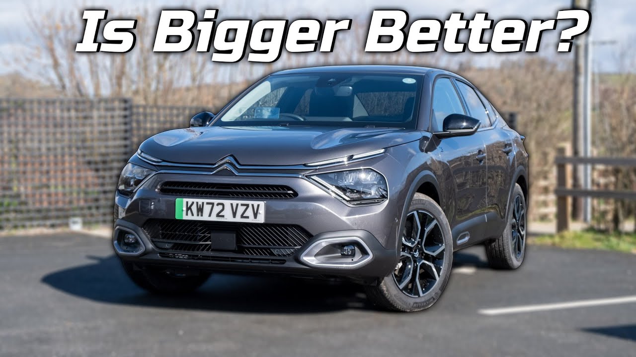 Обзор Citroen e-C4 X: гибрид e-C4 и C5 X