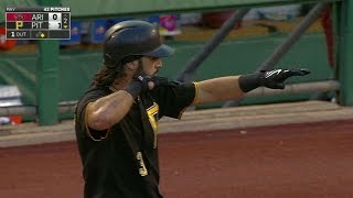 ARI@PIT: Rodriguez drives in Cervelli with a single