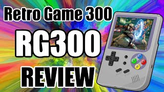 Retro Game 300 RG300 Handheld Video Game Console Review & Demo | RetroPie Guy