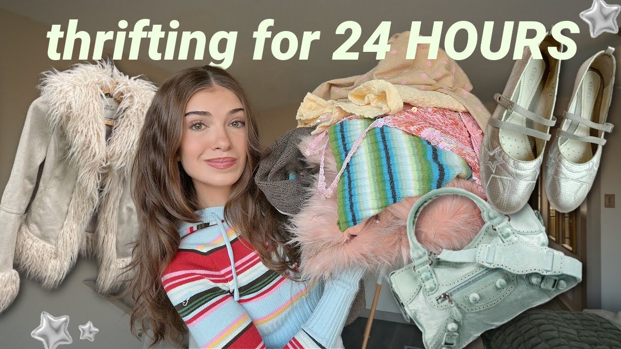 24 часа покупок в секонд-хенде: всё, что захочу, к 2026 году *без бюджета*