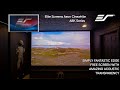 Elite screens aeon cinewhite a8k edge free acoustic transparent screen review